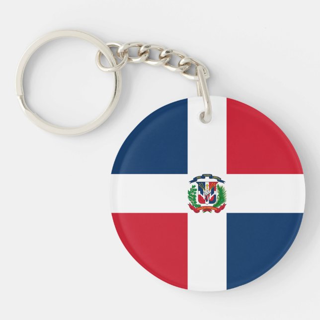 Dominikanska republiken Flagga (Framsidan)