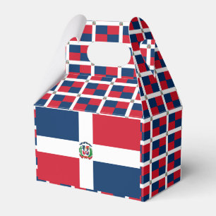 Dominikanska republiken flagga Favoritbox Presentaskar