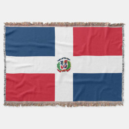 Dominikanska republiken flagga filt