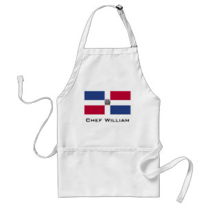 Dominikanska republiken Flagga Förkläde