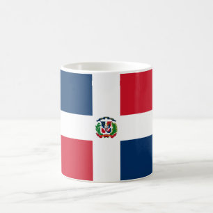 Dominikanska republiken Flagga Kaffemugg