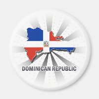 Dominikanska republiken Flagga Karta 2.0