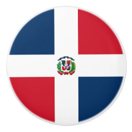 Dominikanska republiken flagga knopp