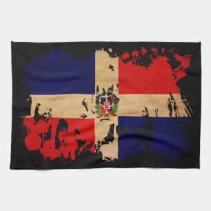 Dominikanska republiken Flagga Kökshandduk