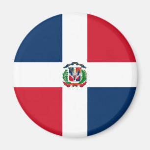 Dominikanska republiken Flagga Magnet