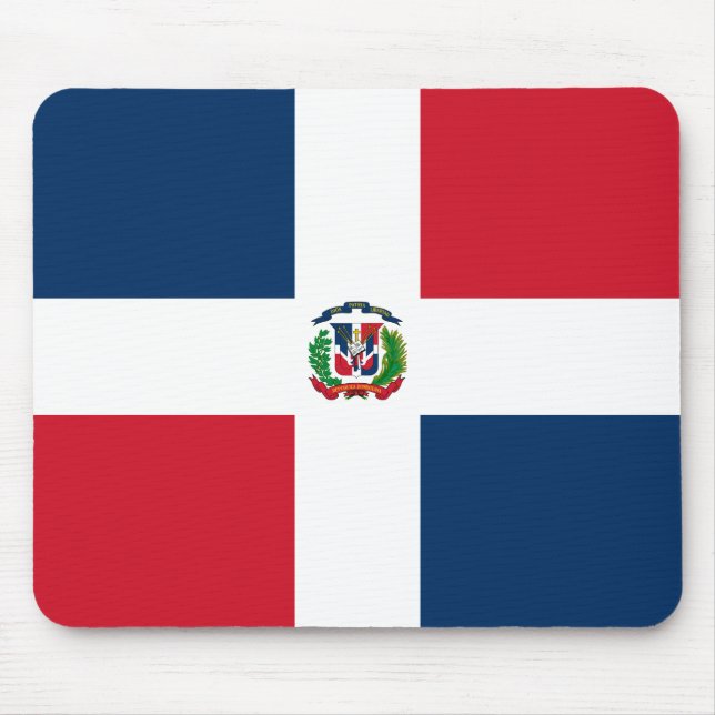 Dominikanska republiken Flagga Musmatta (Framsidan)
