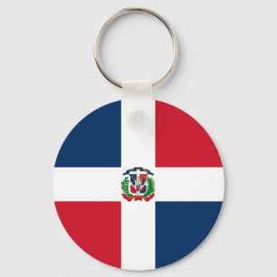 Dominikanska republiken Flagga Nyckelring