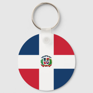 Dominikanska republiken Flagga Nyckelring