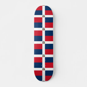 Dominikanska republiken flagga Skateboard