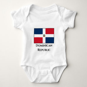 Dominikanska republiken Flagga T Shirt