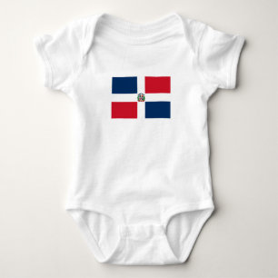 Dominikanska republiken Flagga T Shirt