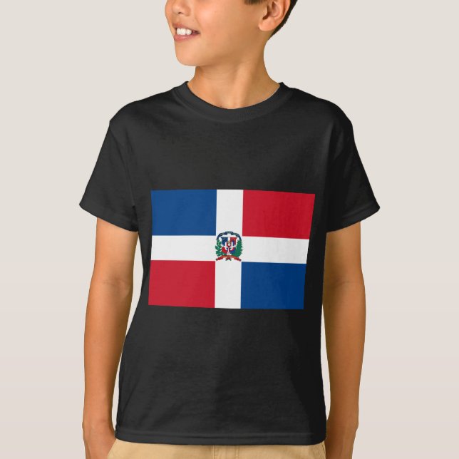 Dominikanska republiken Flagga Tröja (Framsida)