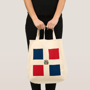 Dominikanska republiken flagga tygkasse
