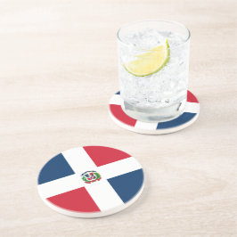 Dominikanska republiken flagga underlägg