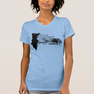 Dominikanska republiken Flower Karta Tropical Hibi T Shirt