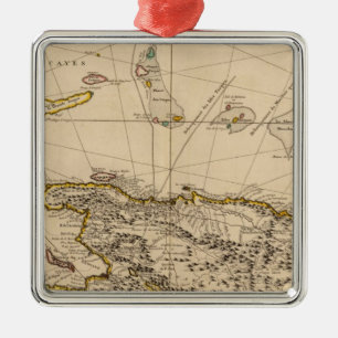 Dominikanska republiken, Haiti, Väster Julgransprydnad Metall