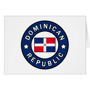Dominikanska republiken hälsningskort