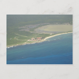 Dominikanska republiken Hispanola Aerial View Vykort