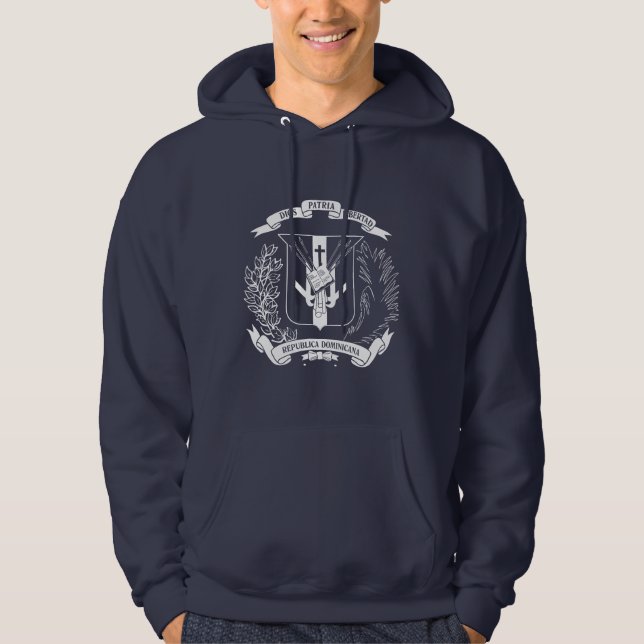 Dominikanska republiken hoodie (Framsida)