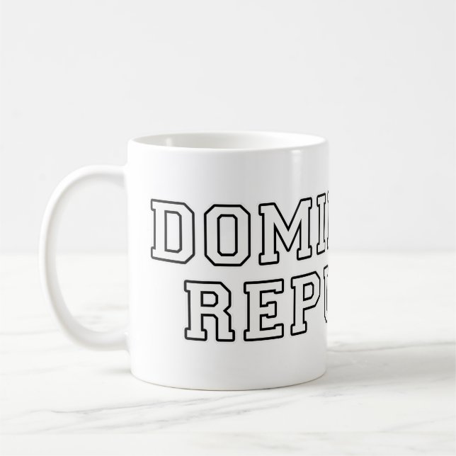 Dominikanska republiken kaffemugg (Vänster)