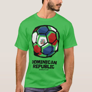 Dominikanska republiken Land Flagga T Shirt