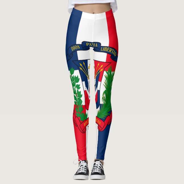 Dominikanska republiken leggings (Framsida)