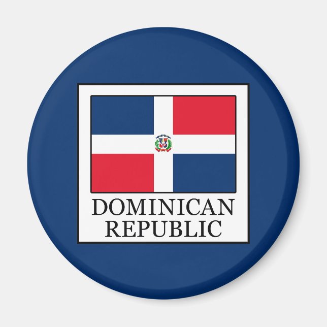 Dominikanska republiken magnet (Framsidan)