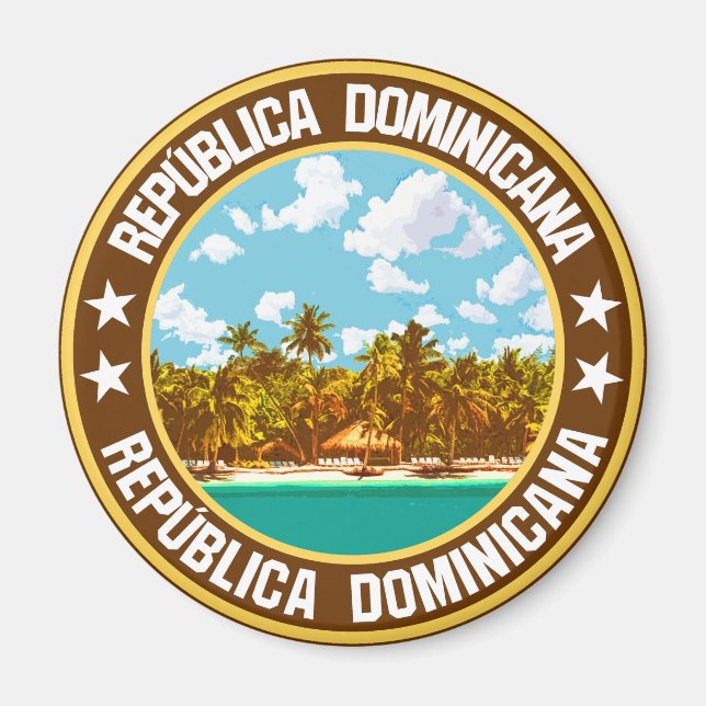 Dominikanska republiken magnet (Framsidan)