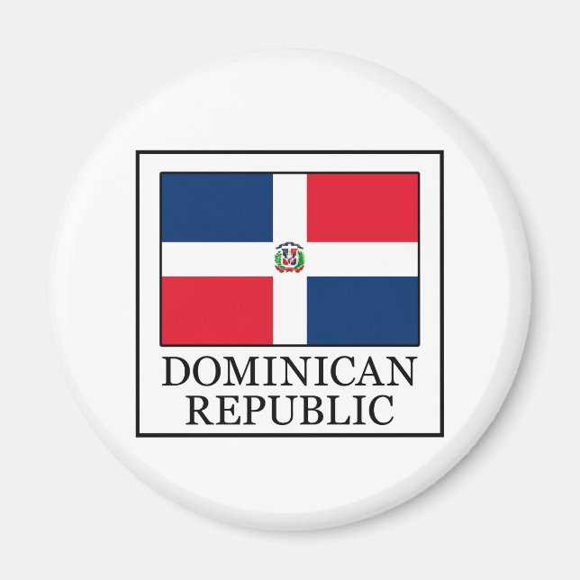Dominikanska republiken magnet (Framsidan)