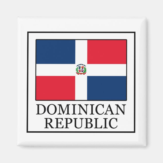 Dominikanska republiken magnet (Framsidan)