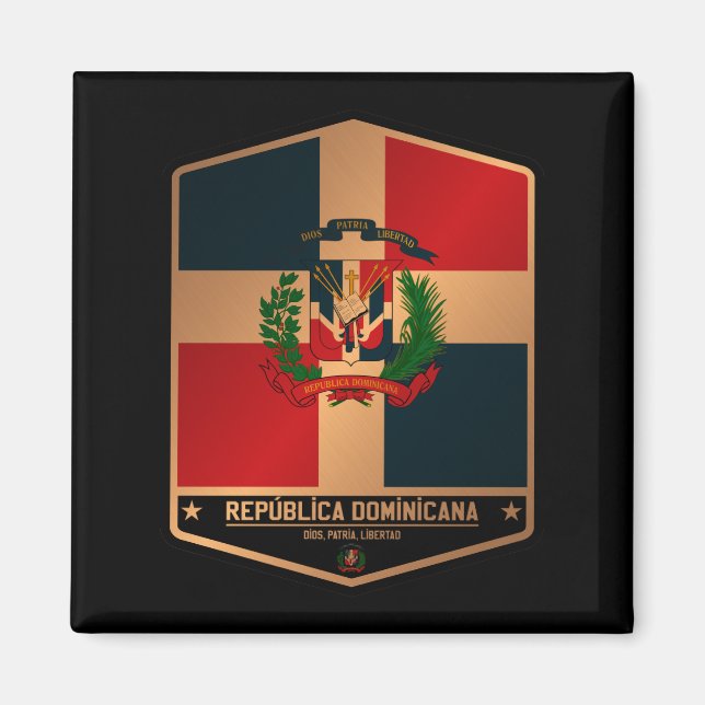 Dominikanska republiken magnet (Framsidan)
