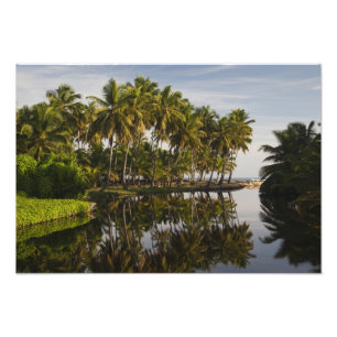Dominikanska republiken, nordkust, Nagua, strand Fototryck