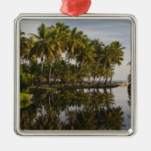 Dominikanska republiken, nordkust, Nagua, strand Julgransprydnad Metall
