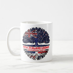 Dominikanska republiken Nya Zeelander Nya Zeeland Kaffemugg