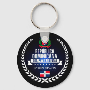 Dominikanska republiken nyckelring