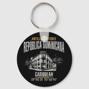 Dominikanska republiken nyckelring