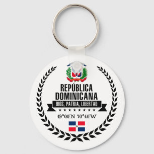 Dominikanska republiken nyckelring