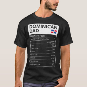 Dominikanska republiken Pappa Dominicano Funny Her T Shirt