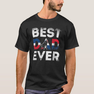 Dominikanska republiken Pappa Far Superhjälte Hero T Shirt