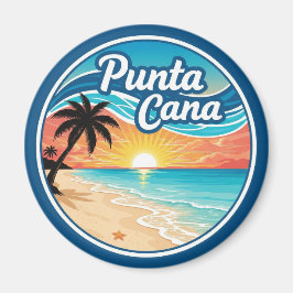 Dominikanska republiken Punta Cana Beach Travel Magnet