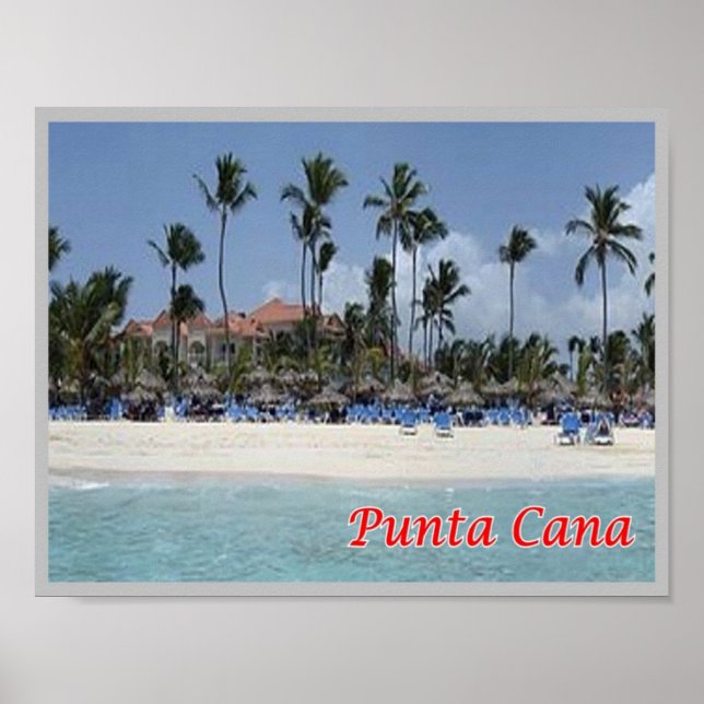Dominikanska republiken - Punta Cana - Poster (Framsidan)