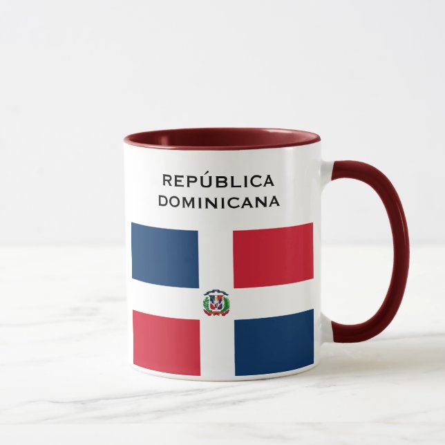 Dominikanska republiken rånar/Taza Dominicana Mugg (Höger)
