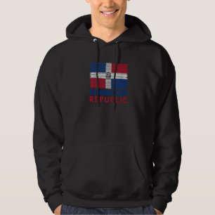 Dominikanska republiken Root Heritage Flagga Hoodie
