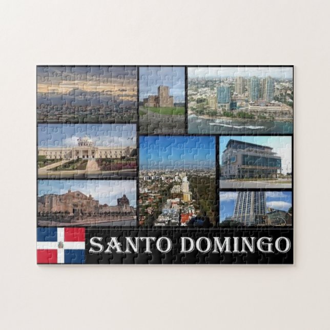 Dominikanska republiken - Santo Domingo - Mosaic - Pussel (Horisontell)