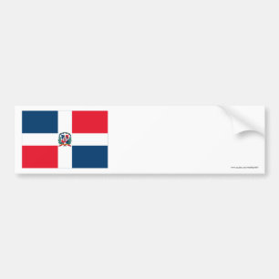 Dominikanska republiken sjunker bildekal