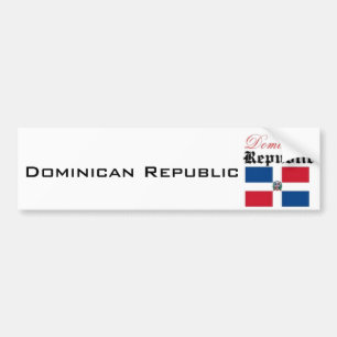 Dominikanska republiken sjunker bildekal