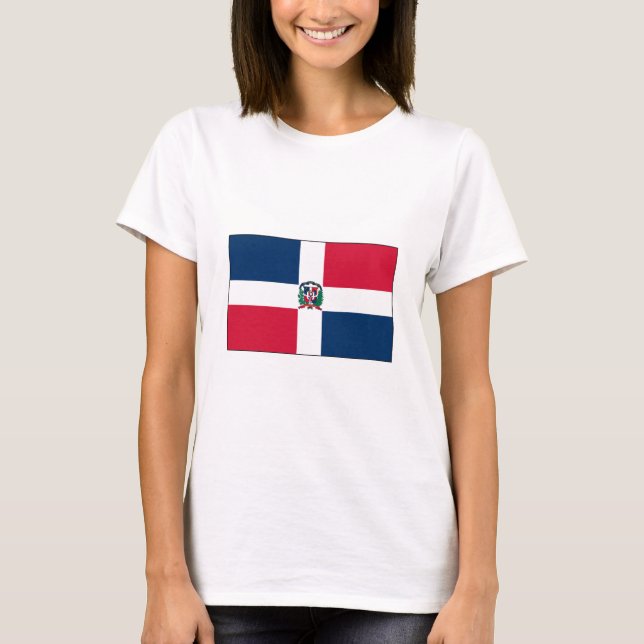 Dominikanska republiken SJUNKER internationell T-shirt (Framsida)