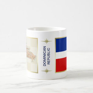 Dominikanska republiken sjunker + Kartamugg Kaffemugg