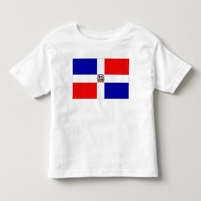 Dominikanska republiken sjunker t shirt (Framsida)