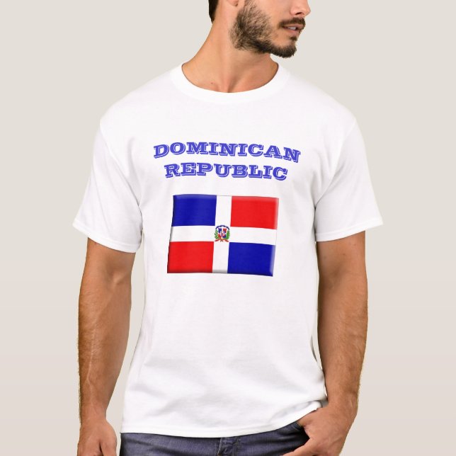 Dominikanska republiken sjunker T-tröja T Shirt (Framsida)